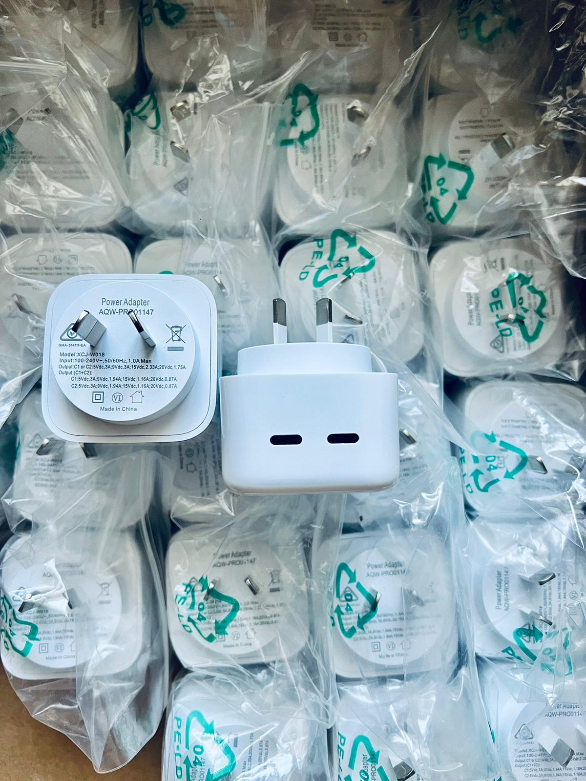 power adapter 3 year warranty 35W dual C