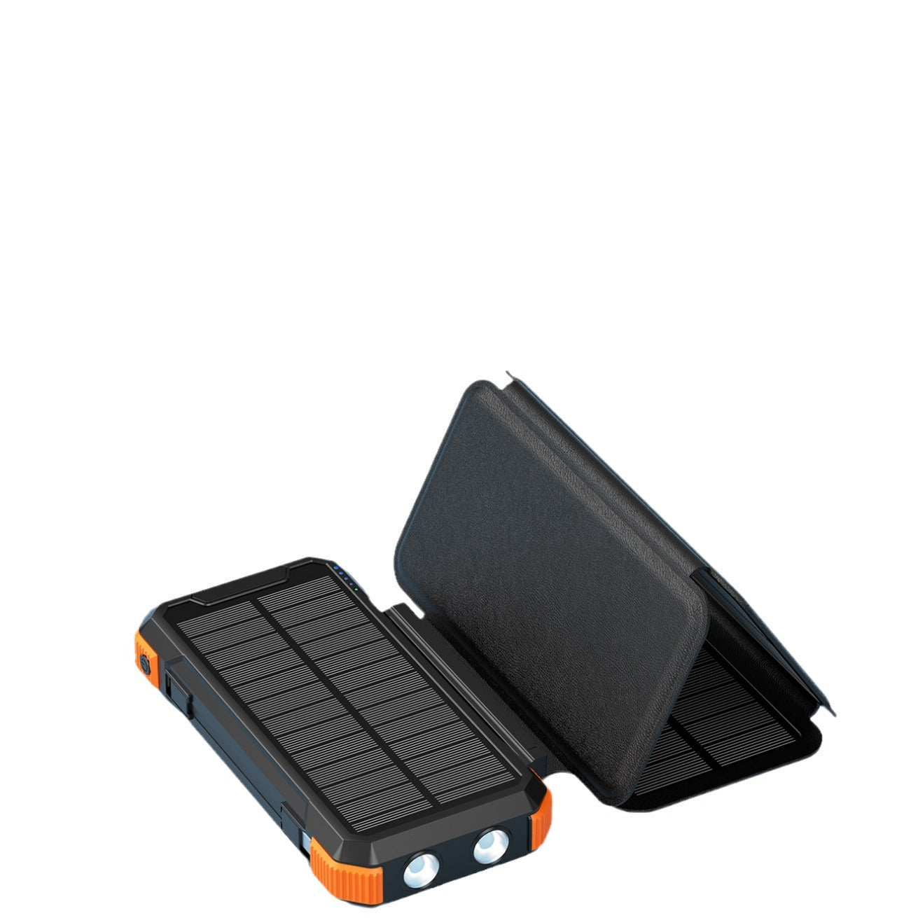 20000mAh portable solar charger power bank, ideal for recharging devices while on the go or off the grid.