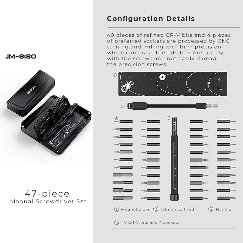 OEM & ODM screwdriver kit with ergonomic handle and precision engineering