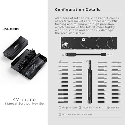 OEM & ODM screwdriver kit with ergonomic handle and precision engineering