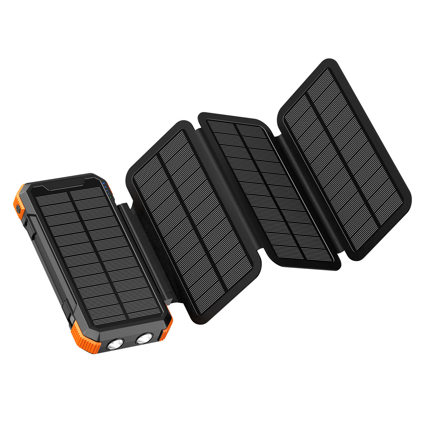 20,000mAh Solar Power Bank with Hand Crank Generator & Magnetic Wireless Charging