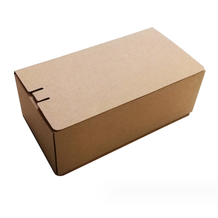 tape-free easy tear self-sealing cardboard courier box customised logo size, this product is sent by SEA, MOQ 500