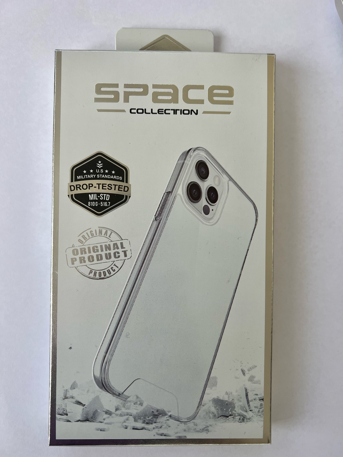 SPACE Clear case patent design no yellow anti-scratch