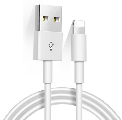 2M lightning cables in white box packaging – reliable with free worldwide shipping.”